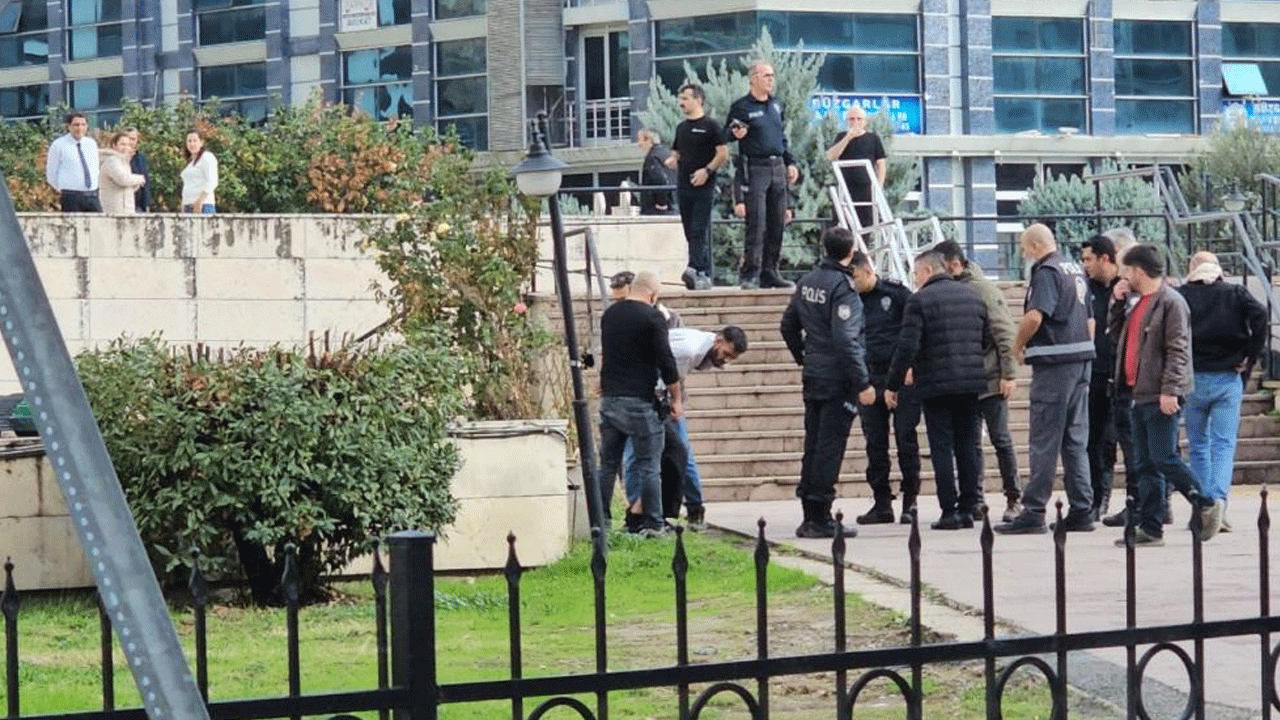 Adliyede hareketli anlar