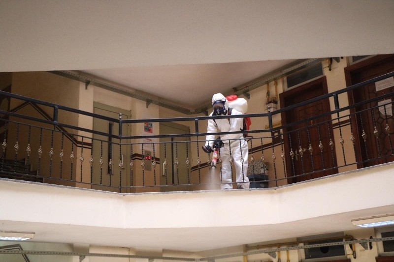 Adliyede korona alarmı...17 memurun sonuçları açıklandı 