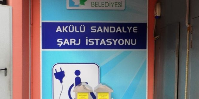 Engelli araç şarj istasyonun yeri değişti