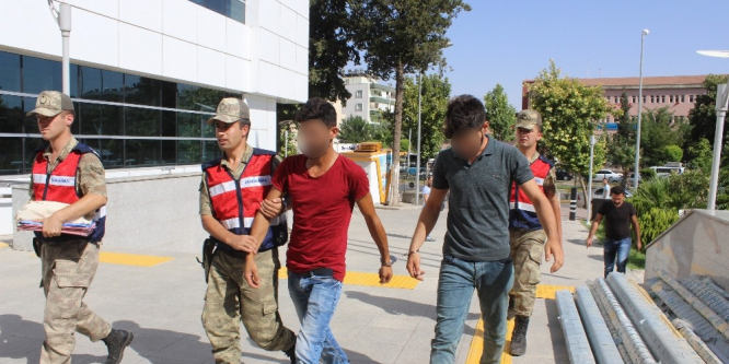 Terör propagandası yapan 3 şahıs adliyeye sevk edildi