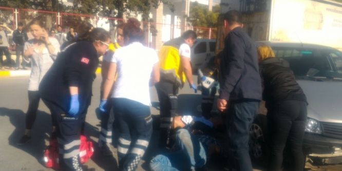 Balıkesir’de motosiklet kazası: 2 yaralı