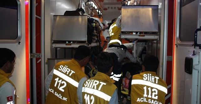 Siirt’te trafik kazası: 5 yaralı