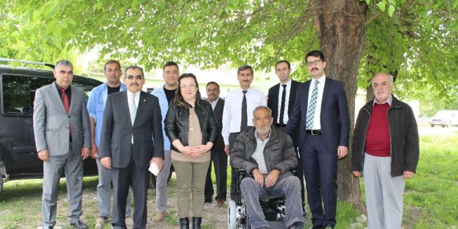 Hayalini kurduğu akülü tekerlekli sandalyeye kavuştu