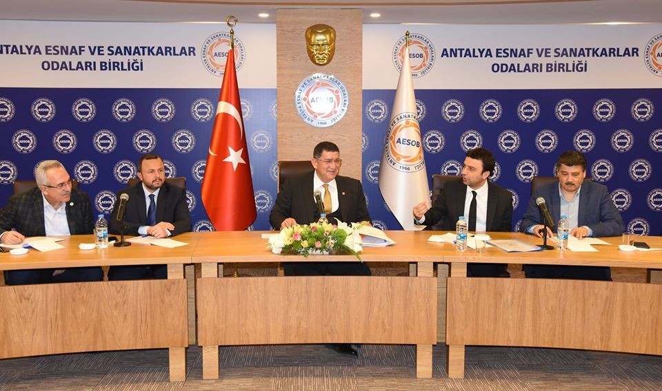 AESOB’da esnaf ve sanatkarların talepleri değerlendirildi 
