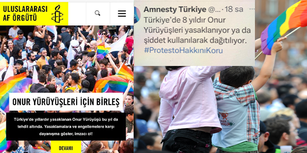 Af Örgütü değil ib..lik örgütü! Uluslararası Af Örgütü sapıklığa geçit vermediği için Türkiye'yi...