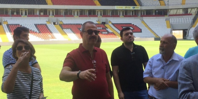 GFK Yönetimi Kalyon Stadyumunu inceledi