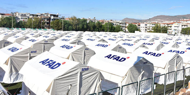 AFAD il il paylaştı: İşte deprem bölgesinde kurulan çadır sayısı!