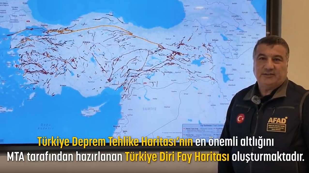 AFAD paylaştı! Uykuları kaçıracak deprem haritası