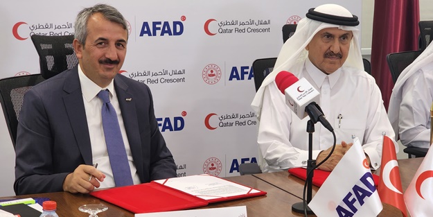 AFAD ve Katar Kızılay Suriye'de 1000 konutluk köy inşa edecek