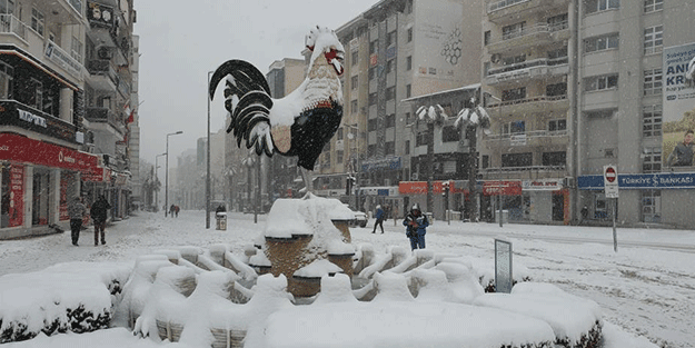 AFAD'dan kar yağışı uyarısı