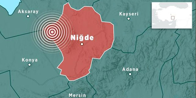 AFAD'dan Niğde depremi açıklaması
