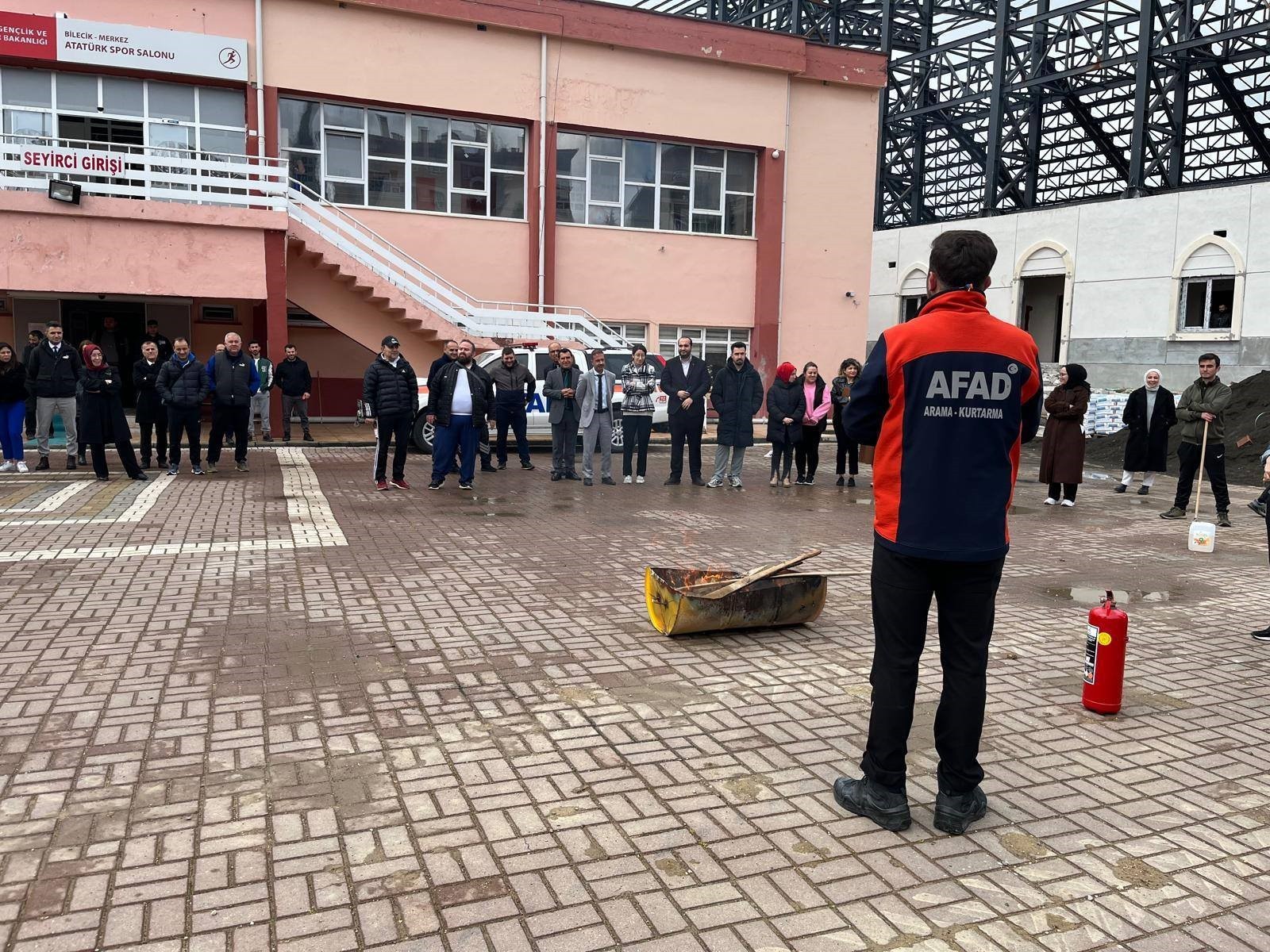 AFAD'dan yangın eğitimi