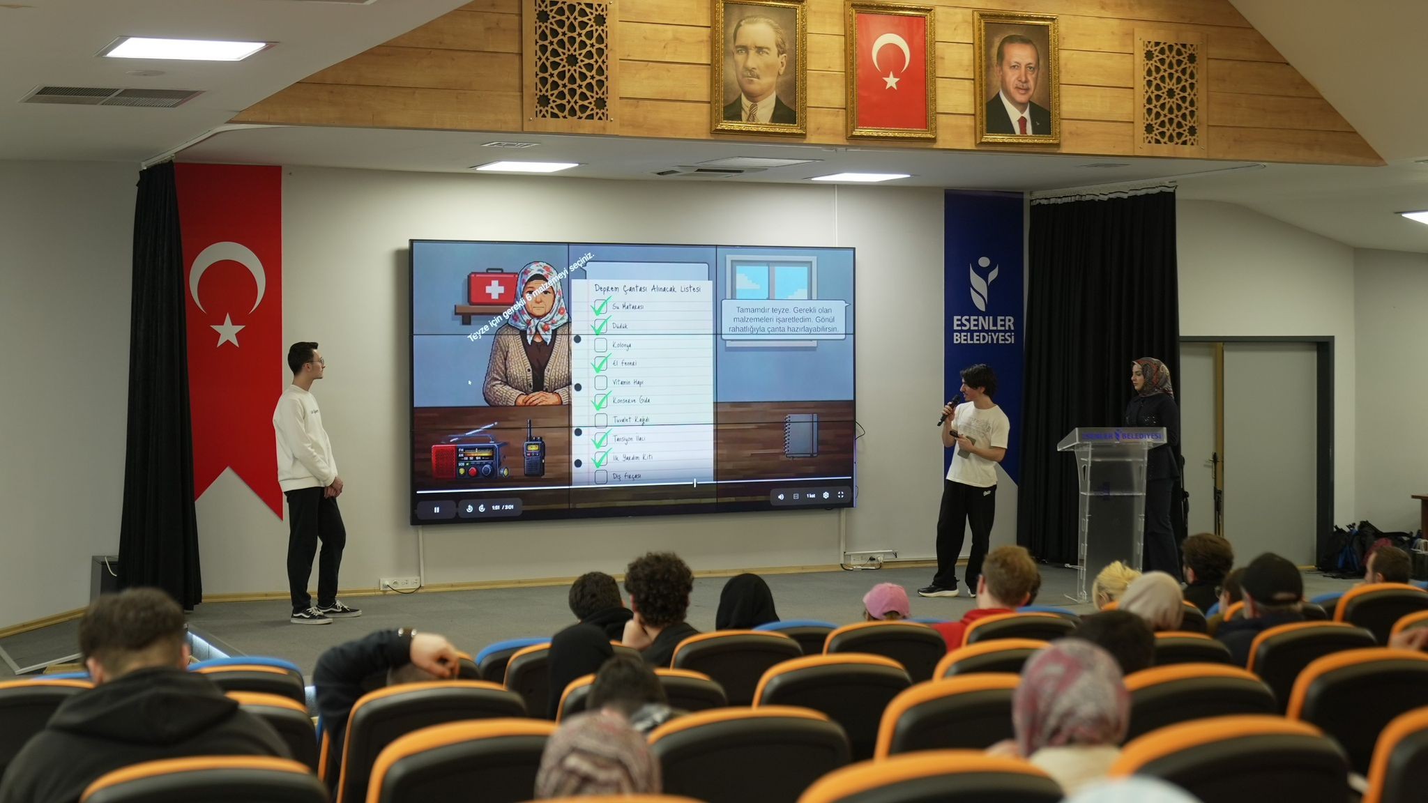 Afet bilinci oyunla buluştu!