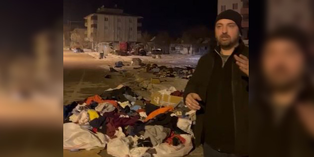 Afet bölgesinden seslenen vatandaş 'Böyle bir şey olmaz' diyerek isyan etti!