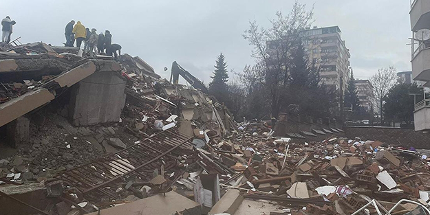 Afet mağdurlarından 