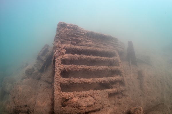 Afetin izleri kaydedildi! Depremin etkisi su altında böyle görüntülendi