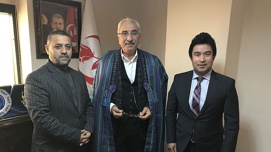 Afgan heyetinden Büyük Birlik Partisi'ne ziyaret