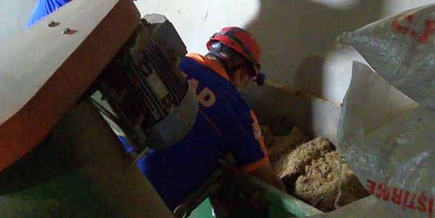 Afgan işçi feci şekilde can verdi