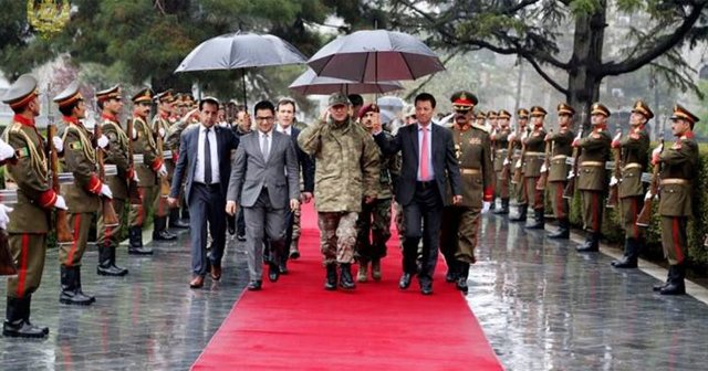 Afgan ordusundan Akar'a duygulandıran teşekkür