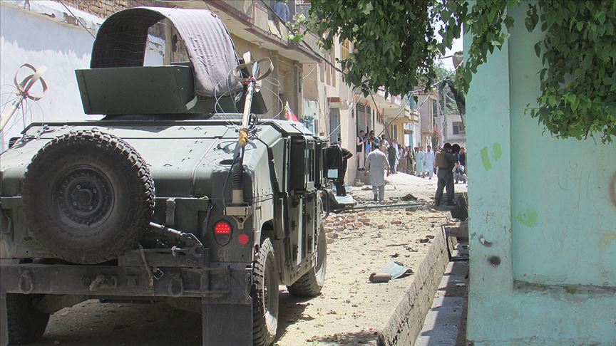 Afganistan'da Cumhurbaşkan'ının seçim bürosuna bombalı saldırı: 3 ölü, 7 yaralı