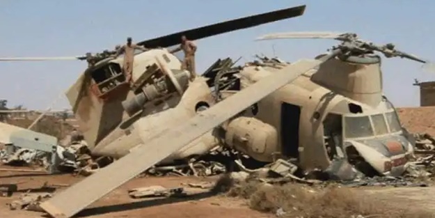 Afganistan'da helikopter kazası