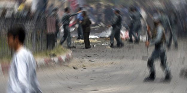 Afganistan'da spor müsabakasına saldırı