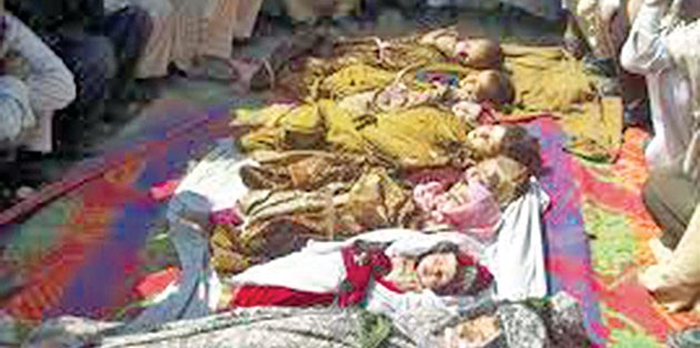 Afganistan’ı kan gölüne çevirdiler