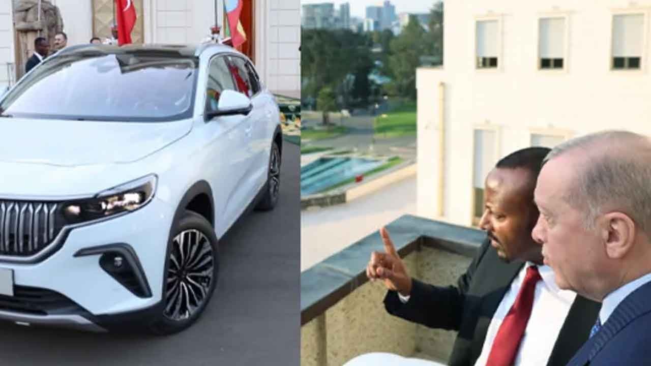 Afrika’da yerli ve milli gövde gösterisi! Başkan Erdoğan’dan Etiyopya Başbakanı’na Togg jesti