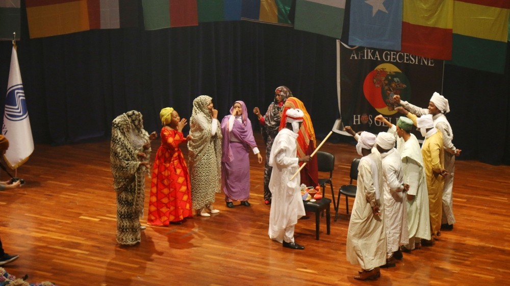 Afrikalı öğrenciler, kültürlerini SAÜ’de tanıttı 