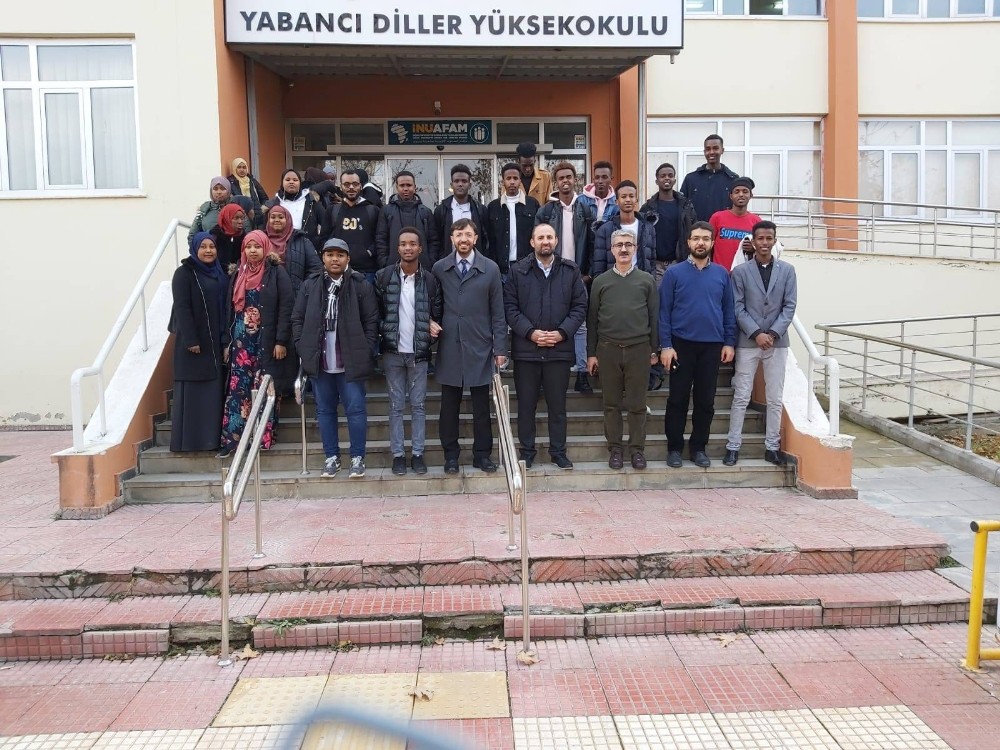 Afrikalı öğrencilerle kültürel iş birliği 