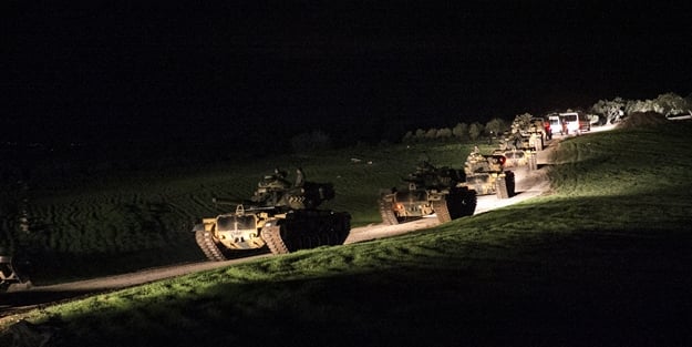 Afrin operasyonunda son dakika! Karadan girdiler