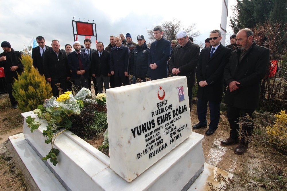 Afrin Şehidi Yunus Emre Doğan İçin Mevlit Okutuldu 