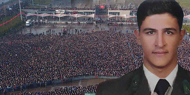 Afrin şehidine büyük vefa