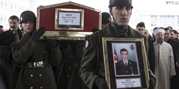 Afrin şehidine vefasızlık, ertesi gün haciz!