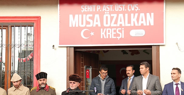 Afrin şehidinin adı okulda yaşatılacak