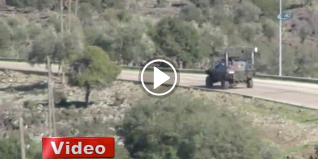 Afrin sınırında 'Fetih Marşı'