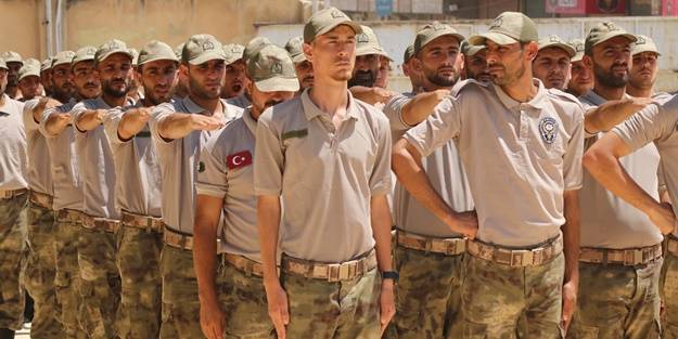 Afrin'de 120 polis mezun oldu