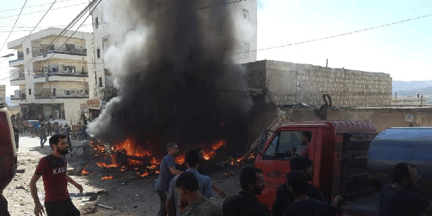 Afrin'de bombalı saldırı! 1 ölü, 1 yaralı