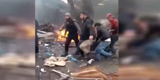 Afrin’de halk pazarına bombalı saldırı