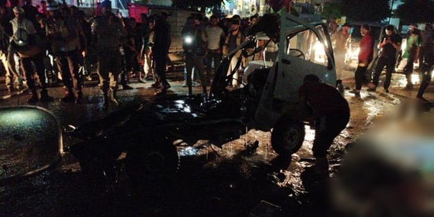 Afrin'de bombalı saldırı