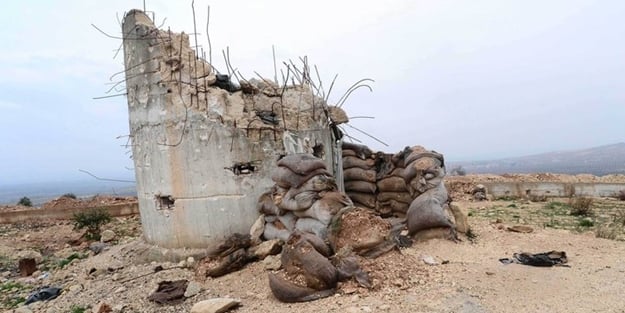 Afrin'de bulundu! Mehmetçik'ten korkan teröristler...