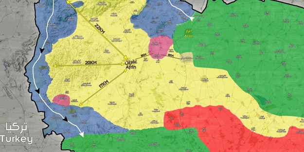 Afrin'de kritik açıklama yapıldı
