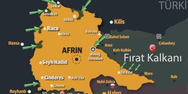 Afrin'de Mehmetçiğe hain tuzak!