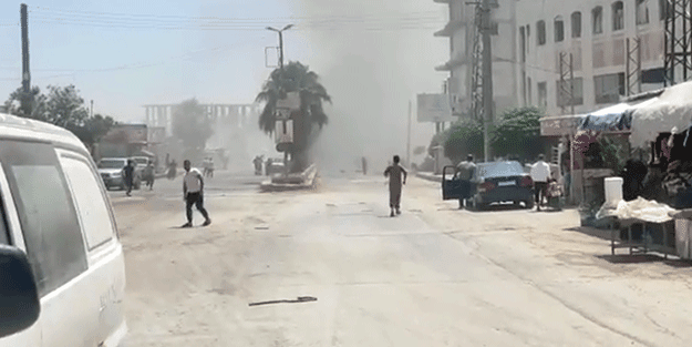 Afrin'de patlama: Ölü ve yaralılar var