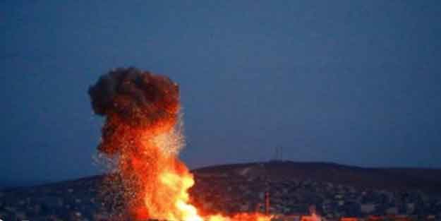 Afrin'de patlama! Yaralılar var