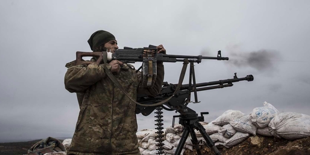 Afrin'de sızma girişiminde bulunan teröristlere büyük şok!