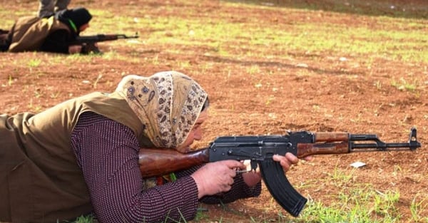 Afrin'de şoke eden görüntü!