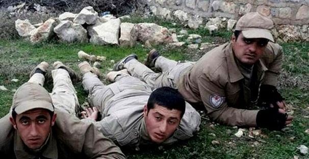 Afrin'de yakalanan teröristler Türkiye'de!