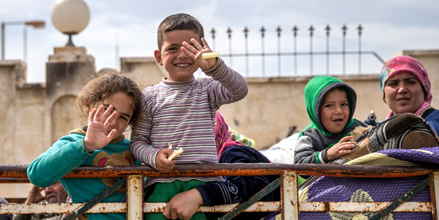 Afrin'de yüzler gülüyor!