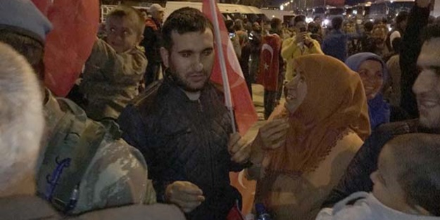 Afrin'e giden uzman çavuşa büyük sürpriz